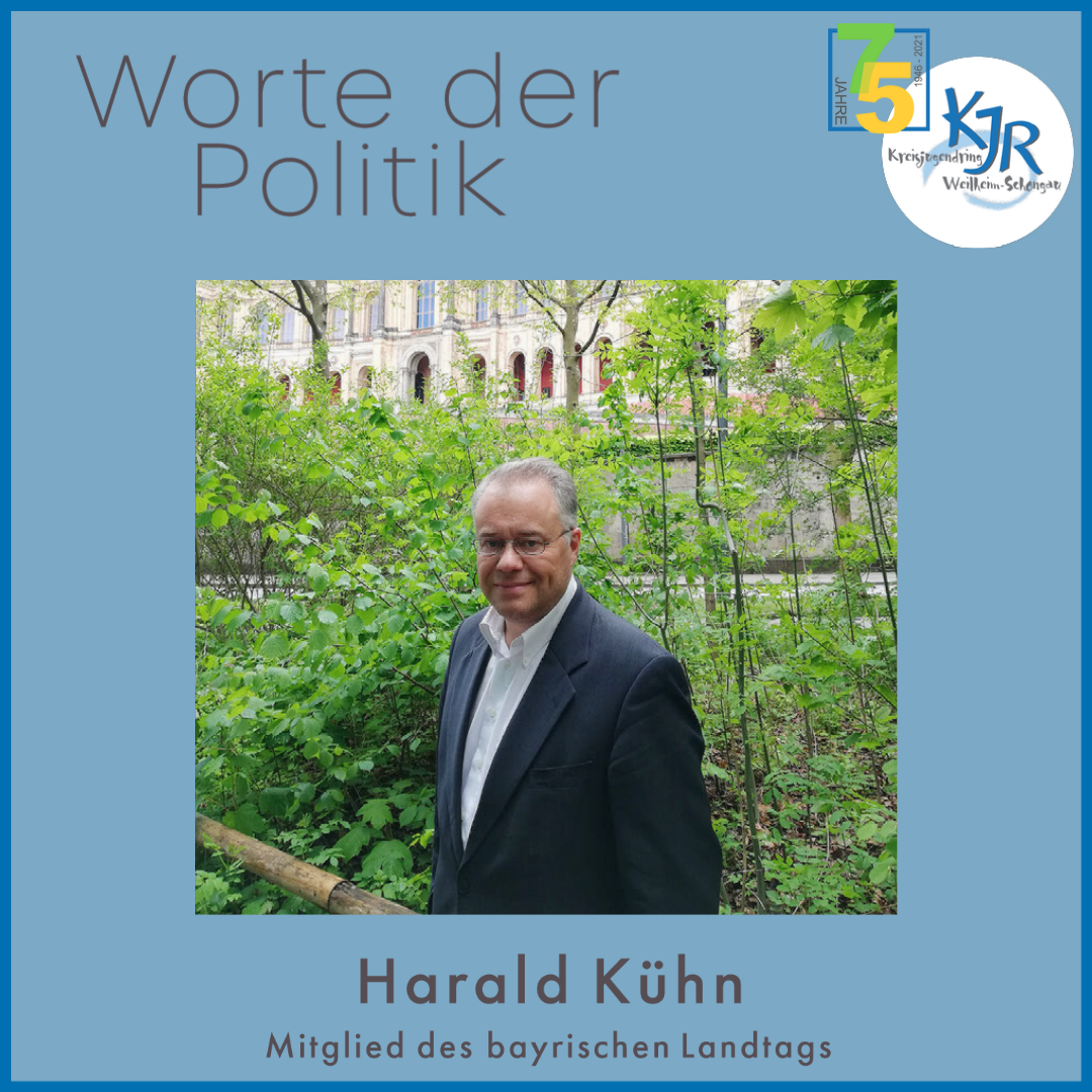 Harald Kühn - MdL Glueckwuensche zu unserem Jubiläum